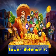 tower defense x: beta codes